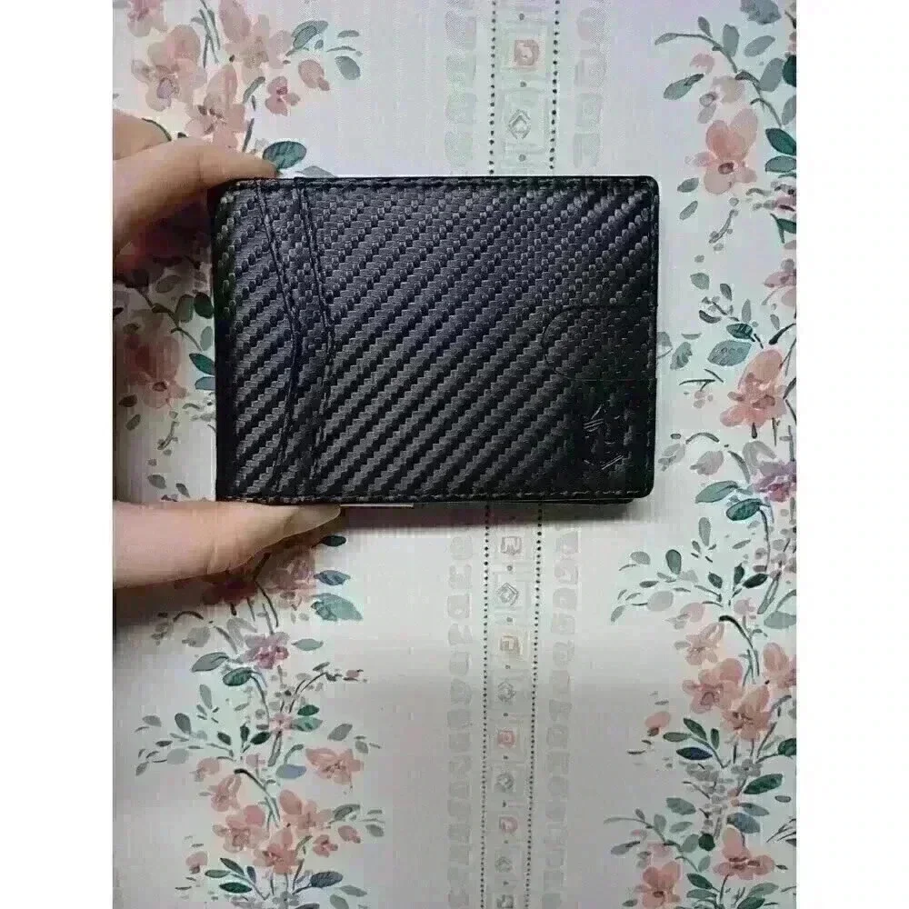 Zitahli Mens-Wallet-Slim-Leather-RFID Blocking Wallet for Men Minimalist Bifold